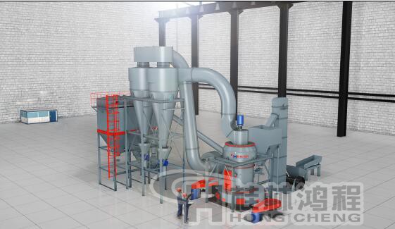 桂林鴻程磨粉機 膨潤土制粉磨粉機 桂林鴻程磨粉機 膨潤土制粉磨粉機