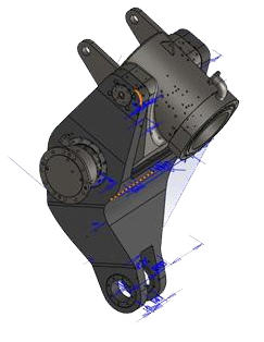 立磨搖臂 立磨磨輥總成結(jié)構(gòu)圖立磨搖臂