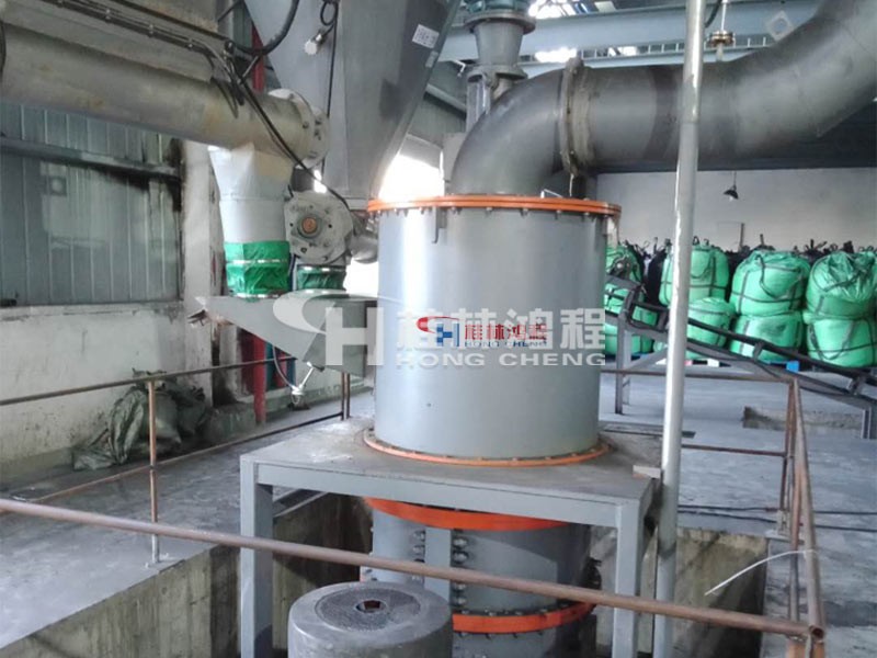 桂林鴻程竹炭超細磨粉機HCH780環(huán)輥磨粉機浙江客戶生產線 桂林鴻程竹炭超細磨粉機HCH780環(huán)輥磨粉機浙江客戶生產線