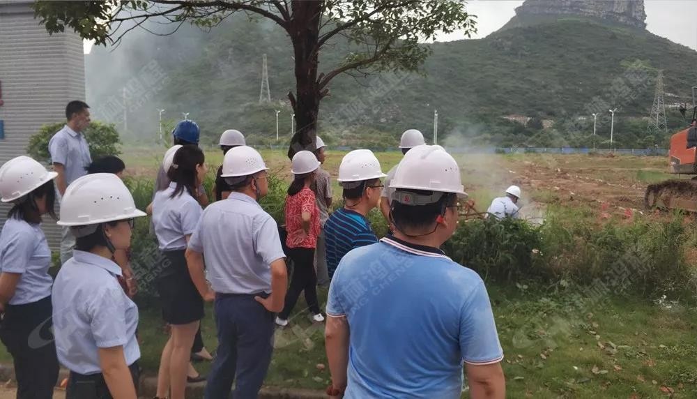 桂林鴻程機電設(shè)備有限公司廠區(qū)2#生產(chǎn)廠房開工大吉! 桂林鴻程機電設(shè)備有限公司廠區(qū)2#生產(chǎn)廠房開工大吉!