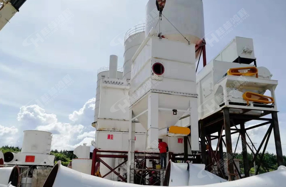 桂林鴻程15噸新型氫氧化鈣生產線湖南客戶即將完工 桂林鴻程15噸新型氫氧化鈣生產線湖南客戶即將完工
