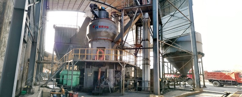 桂林鴻程年產20萬噸高爐礦渣微粉生產設備實拍:HLM礦渣微粉立磨機 桂林鴻程年產20萬噸高爐礦渣微粉生產設備實拍:HLM1700礦渣微粉立磨機